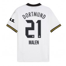 Borussia Dortmund Donyell Malen #21 Tredje Tröja 2024-25 Korta ärmar